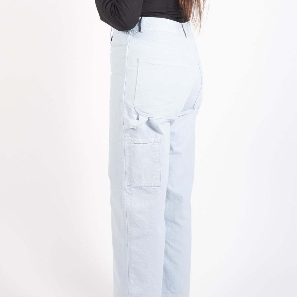 Jesse Kamm Light Blue Handy Pants size 12  (altered)